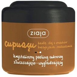 ZIAJA_Cupuacu krystaliczny peeling cukrowy złuszczająco wyglądzajacy każdy rodzaj