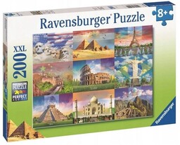 Ravensburger PUZZLE 200 MONUMENTALNE BUDYNKI