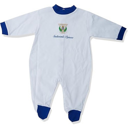 CD Leganese Pelleg Kombinezon, Dziecko/Dzieci, Biały/Niebieski, 9 miesięcy