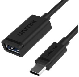 Unitek C476BK-1M / USB-C na USB-A z kablem