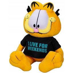 Maskotka Garfield Kotek I Live For Weekends 24cm