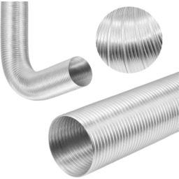Rura wentylacyjna aluminiowa elastyczna spiro kanał przewód 100