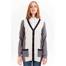 GANT CARDIGAN DAMSKI SZARY