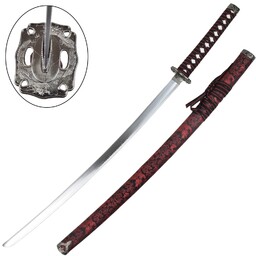 Katana HATTORI HANZO Red HH029 Rosso - replika
