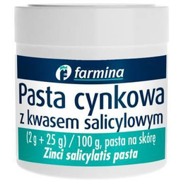 Farmina Pasta cynkowa z kwasem salicylowym, 20g