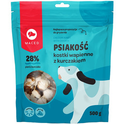 MACED Psiakość Kostki wapienne z kurczakiem 500 g