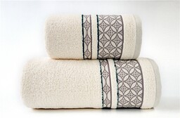 Greno Ręcznik 50x90 Arabiana kremowy 400 g/m2 frotte