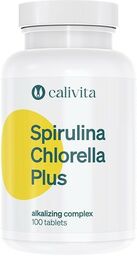 Spirulina Chlorella Plus Calivita 100 tabletek