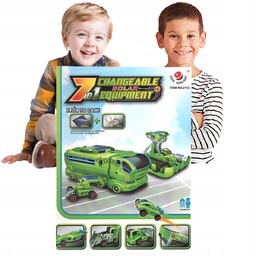 Zabawka Chłopięca Robot Solarny Ciężarówka Ciekawa