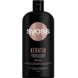 Syoss Keratin Shampoo 750ml szampon do włosów słabych