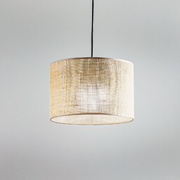 Lampa wisząca Juta TK Lighting, możliwość ściemniania, brązowy