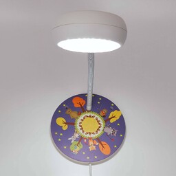 Niermann Standby Kinkiet dziecięcy Waldtiere, biały / opal,