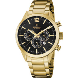 Zegarek Męski Festina F20633-3 złoty