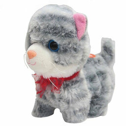 Smily Play, Maskotka interaktywna - Kotek chodzący szary