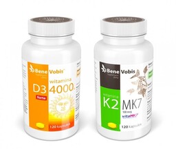 --- ZESTAW 1+1 --- Witamina D3 FORTE 4000IU