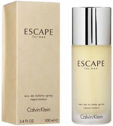 Perfumy Męskie Calvin Klein Escape 100 Ml edt