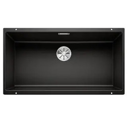 Blanco SUBLINE 800-U 526005 Granitowy Czarny Zlewozmywak prostokątny