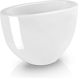 Osłonka ceramiczna owal biała 23 cm
