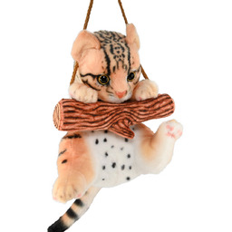 Chinchilla, Naturalistyczny wiszący tygrysek 33 cm