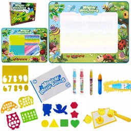 Mata Wodna Zwierzątka Owady Zestaw Z Wałeczkiem Stempelkami