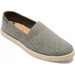 QUIKSILVER ESPADRYLE MĘSKIE SZARE TKANINA Z NATURALNĄ PODESZWĄ