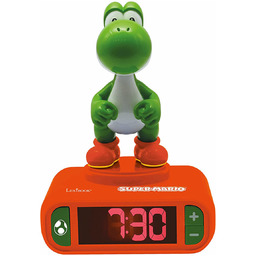 Lexibook Budzik z 3D figurką Super Mario Yoshi