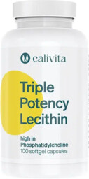 Triple-Potency Lecithin 100 kapsułek Calivita