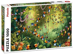 Puzzle 1000 Ruyer Tukany w dżungli - Piatnik