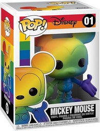 Pop Pride Mickey Mouse Rainbow Vinyl Figure