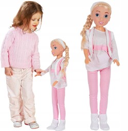 Duża Lalka Piękna Bambolina 80CM Smily Play