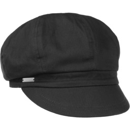 Czapka Kaszkiet Azalee by Seeberger, czarny, One Size