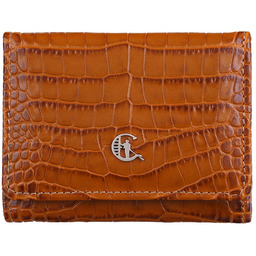 Mały portfel damski Canaletto ze skóry tłoczonej