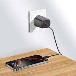 Ładowarka Tech-Protect NCA30 30W 2xUSB PD QC3.0 błyskawiczne