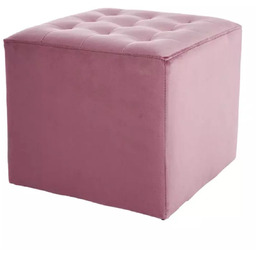 Pufa Lori Velvet Antyczny Róż