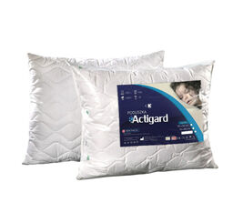 Poduszka antyalergiczna 40x40 Actigard 0,25 kg biała 100%