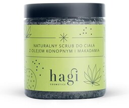 HAGI Naturalny scrub do ciała z olejem konopnym