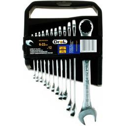 Klucze płasko - oczkowe 6 - 22 mm,