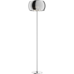 Zumaline Podłogowa lampa glamour CRYSTAL F0076-04A-F4FZ szklana kryształki