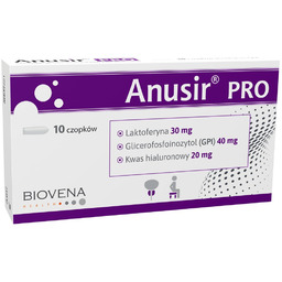 ANUSIR PRO 10 czopków