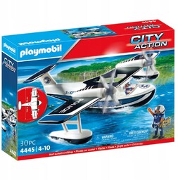Playmobil City Action 4445 Wodolot Policyjny Samolot Hydroplan