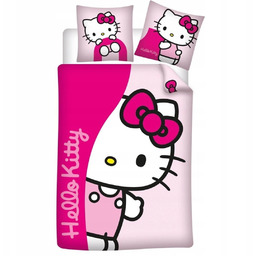 Hello Kitty pościel z motywem Duvet Cover 140x200cm