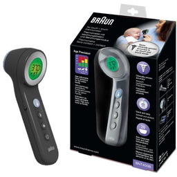 Braun No Touch + touch BNT400 Black Termometr