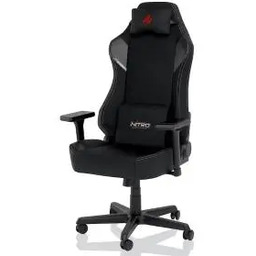 Nitro Concepts X1000 Stealth Black Gamingowy do 135kg