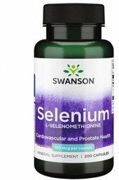 SWANSON Selenium L-Selenomethionine 100 mcg (200 kaps.)