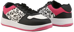 Sneakersy marki Shone model 002-001. Kolor Różowy, Obuwie