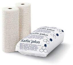 SAFIX PLUS Opaska gipsowa 12cm x 3m, 2szt.