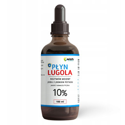 Płyn Lugola 10% Czysty Jod Jodek Potasu Jod