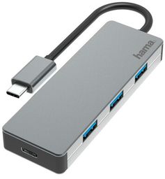 Hub USB-C HAMA wtyk - USB-A gniazdo USB