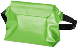 Wodoodporna saszetka / nerka PVC - zielona