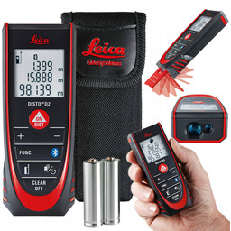 Dalmierz laserowy miernik odległości cyfrowy zasięg 100m Bluetooth